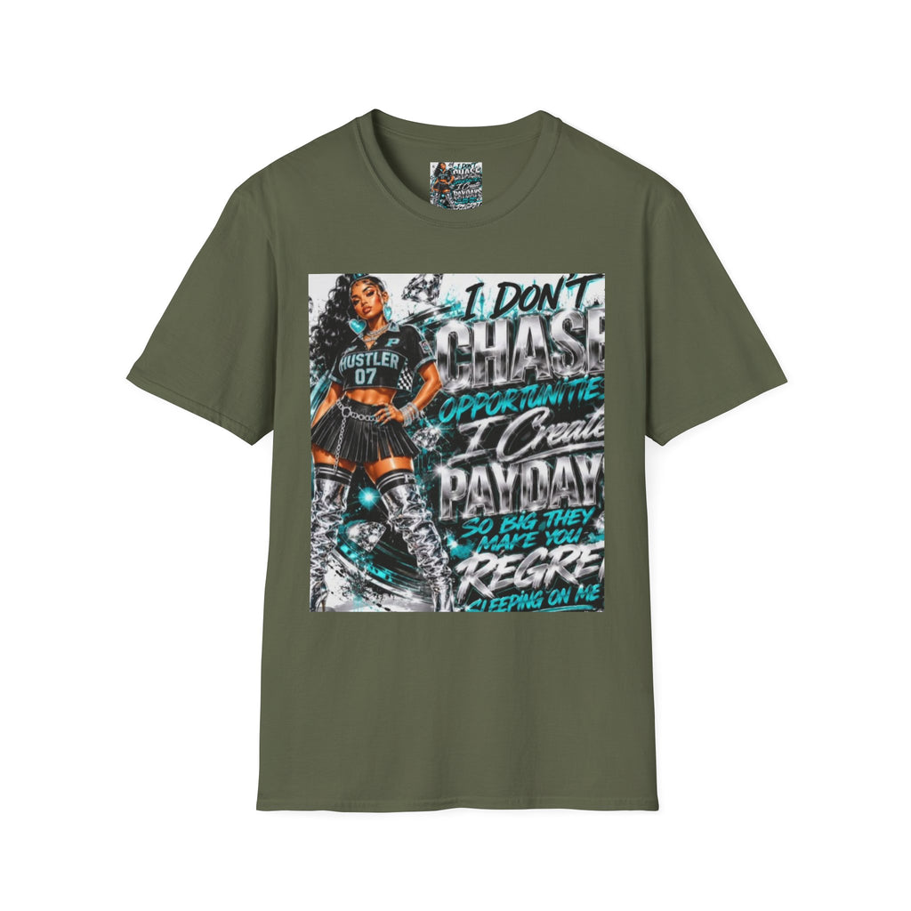 Hustler 'I Don't Chase Opportunities' Graphic T-Shirt