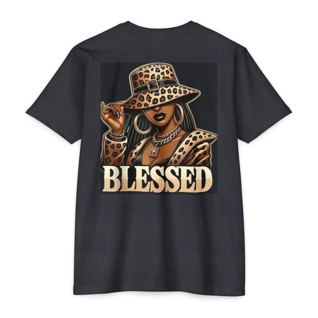 Blessed Leopard Hat T-Shirt