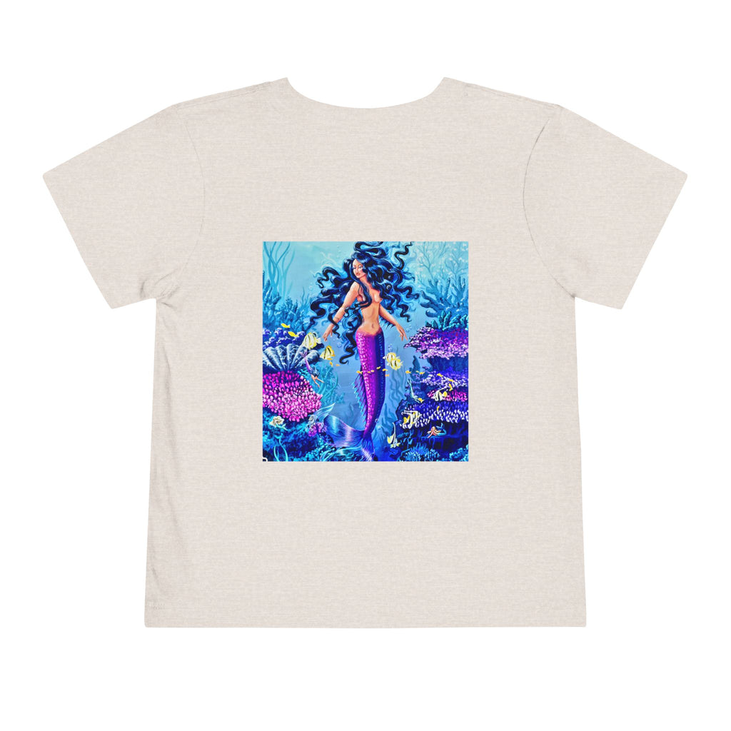 Mermaid Toddler Tee — Colorful Underwater Ocean Playtop