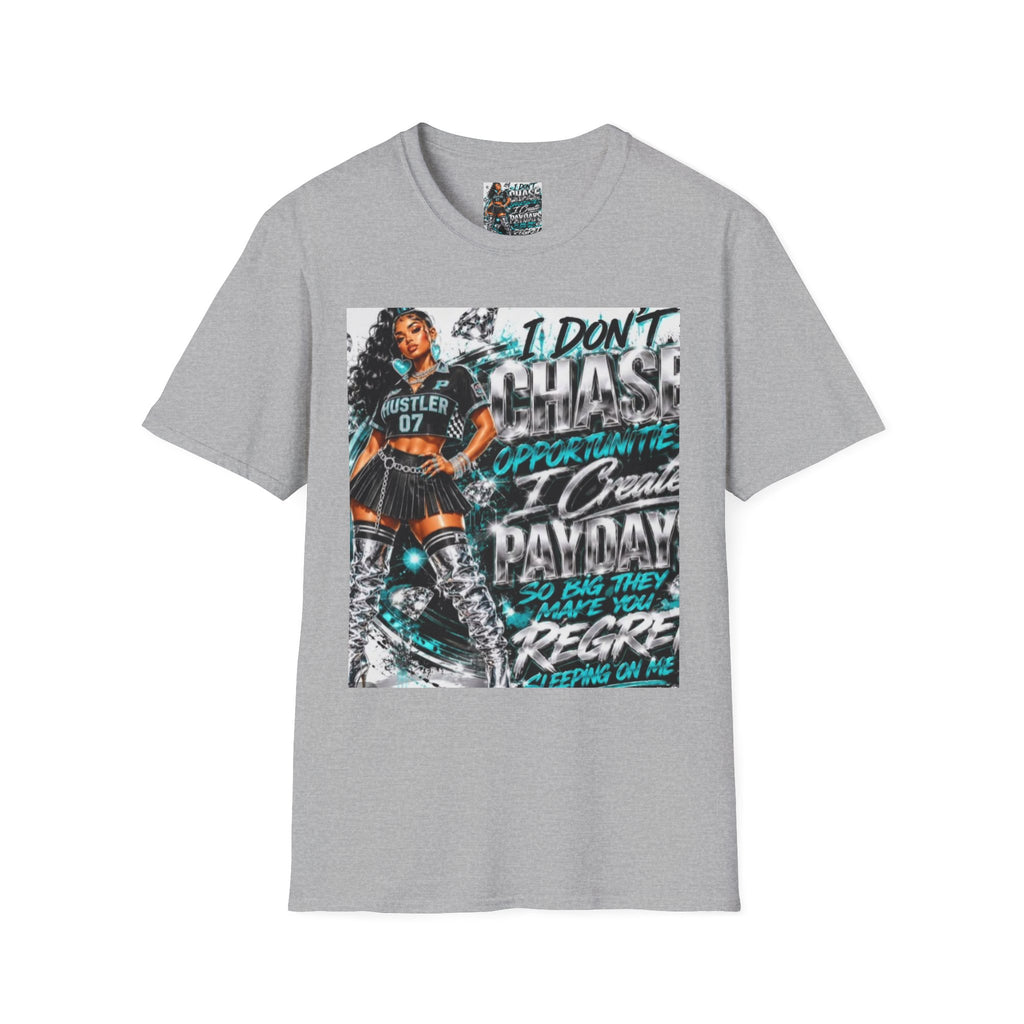 Hustler 'I Don't Chase Opportunities' Graphic T-Shirt