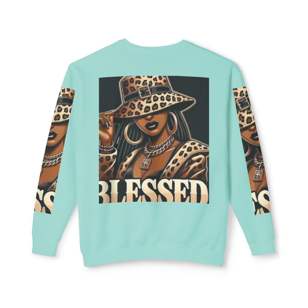 Blessed Leopard Femme Crewneck Sweatshirt