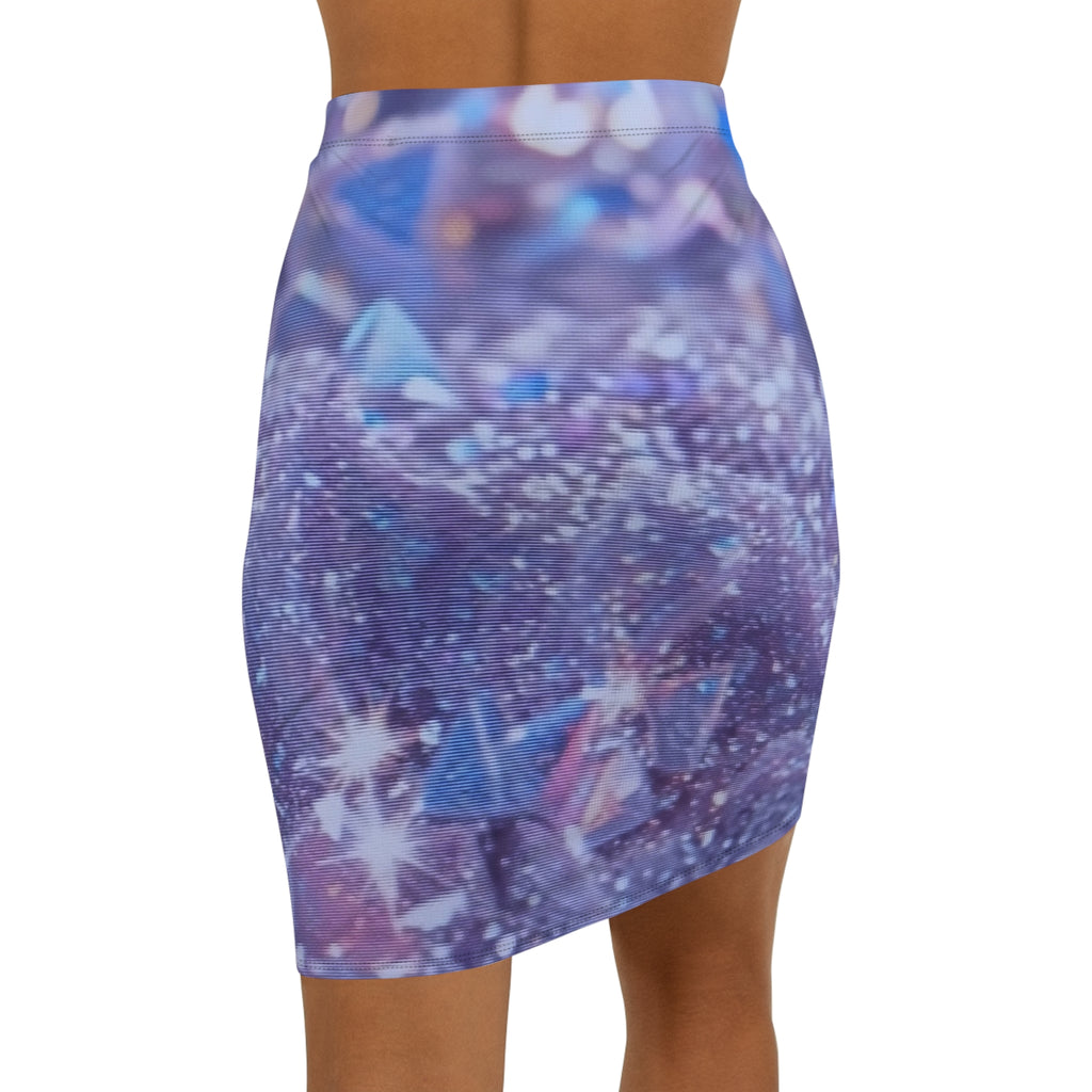 Women's Mid-Waist Pencil Skirt (AOP)