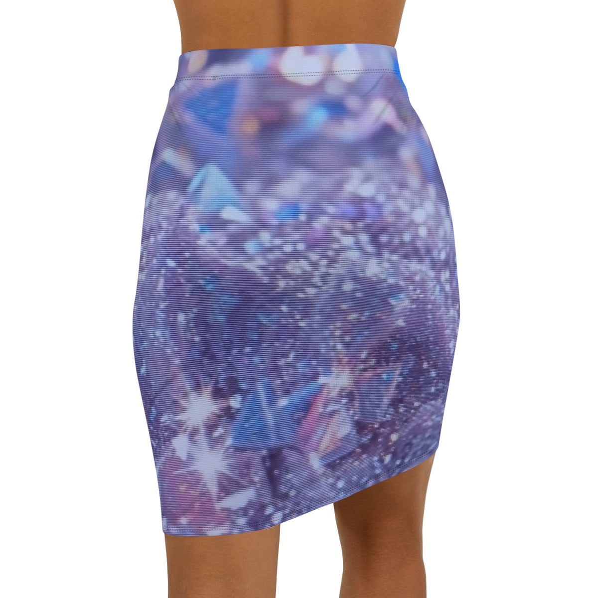 Women's Mid-Waist Pencil Skirt (AOP)