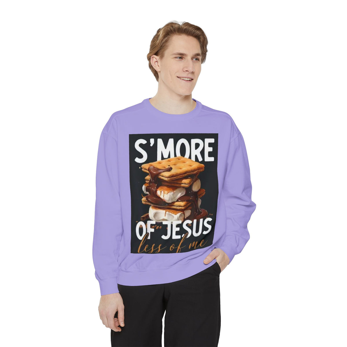 S'more of Jesus Sweatshirt - Christian Camping Graphic Crewneck