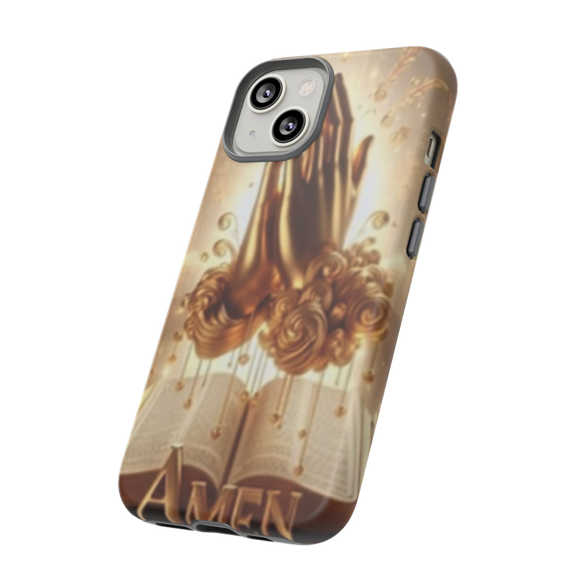 Prayer Hands 'Amen' Phone Case - Religious Christian iPhone Case