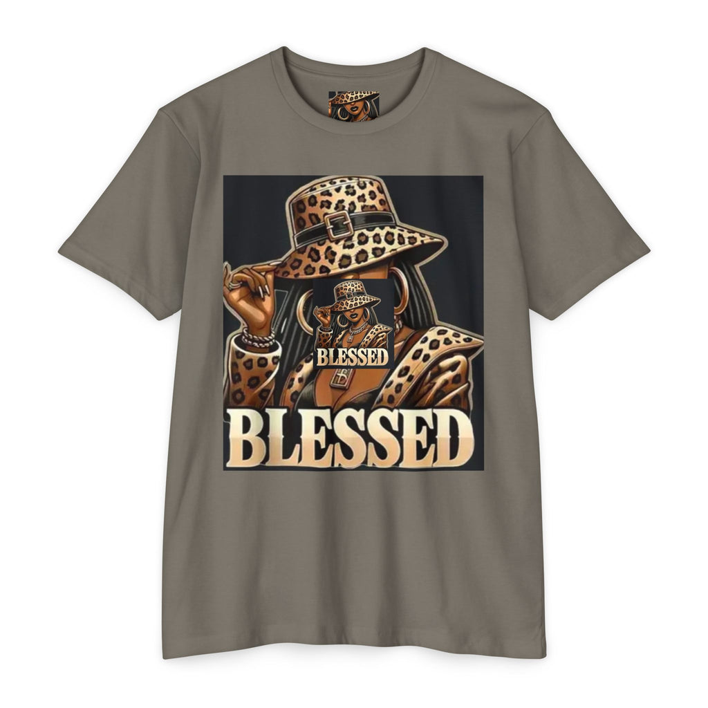 Blessed Leopard Hat T-Shirt