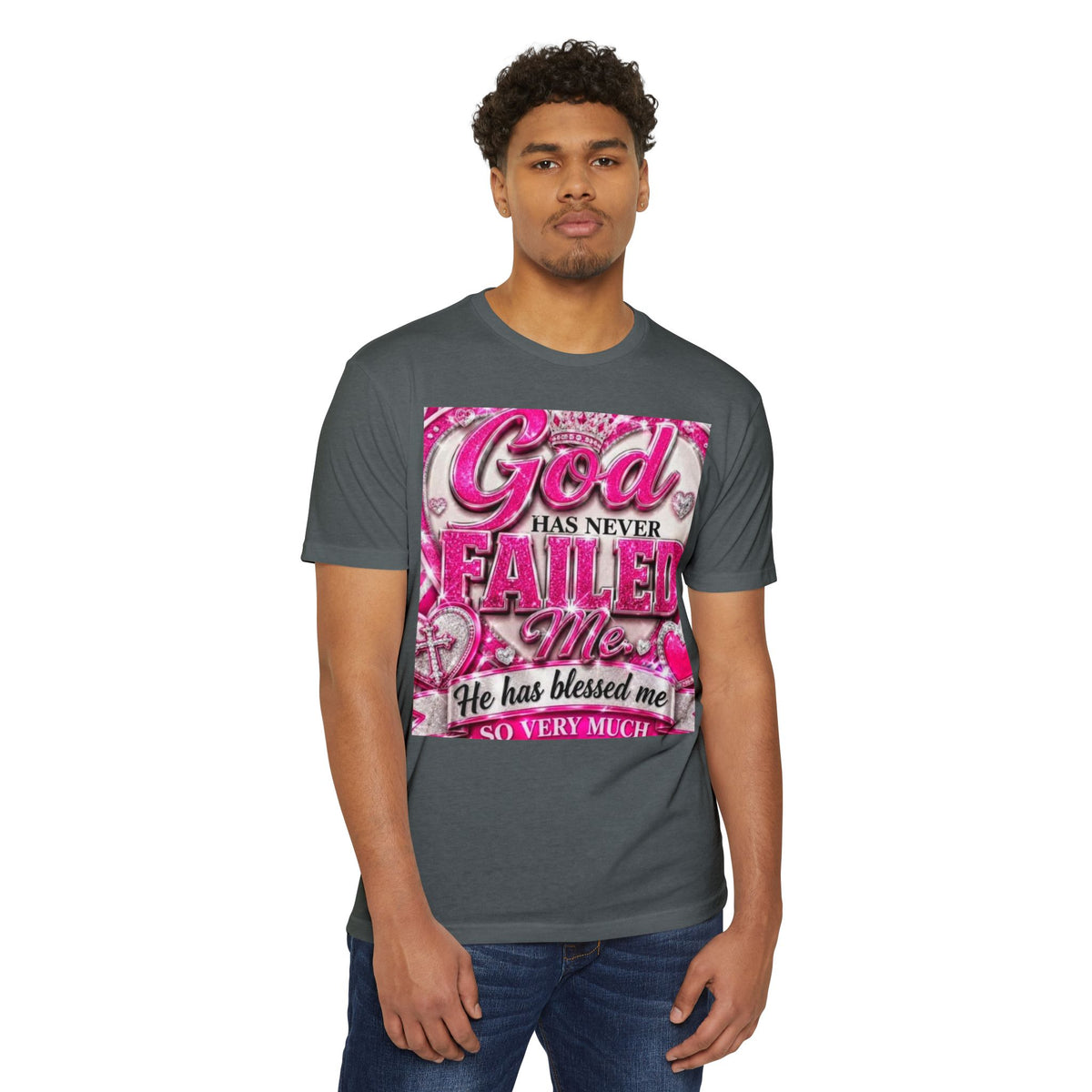 God Has Never Failed Me T-Shirt — Inspirational Christian Faith Tee