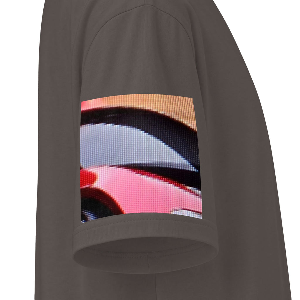 Sports Car Drift Tee — Red Smoke Road Graphic T-Shirt