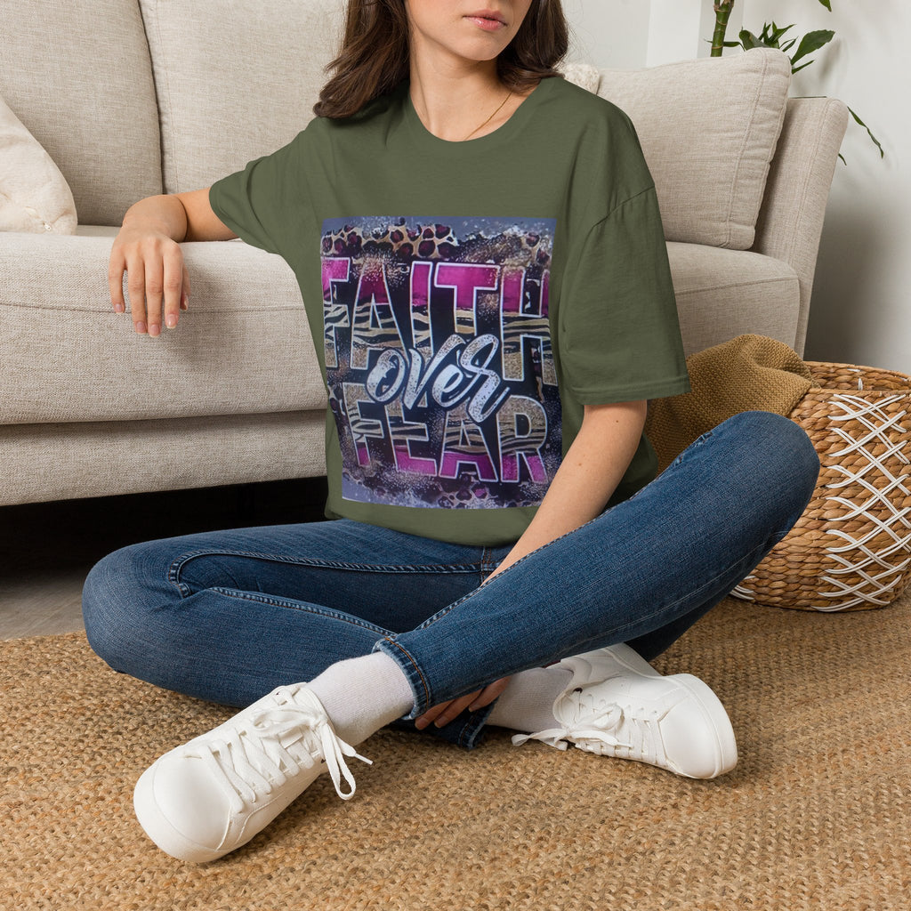 Faith Over Fear Graphic T-Shirt