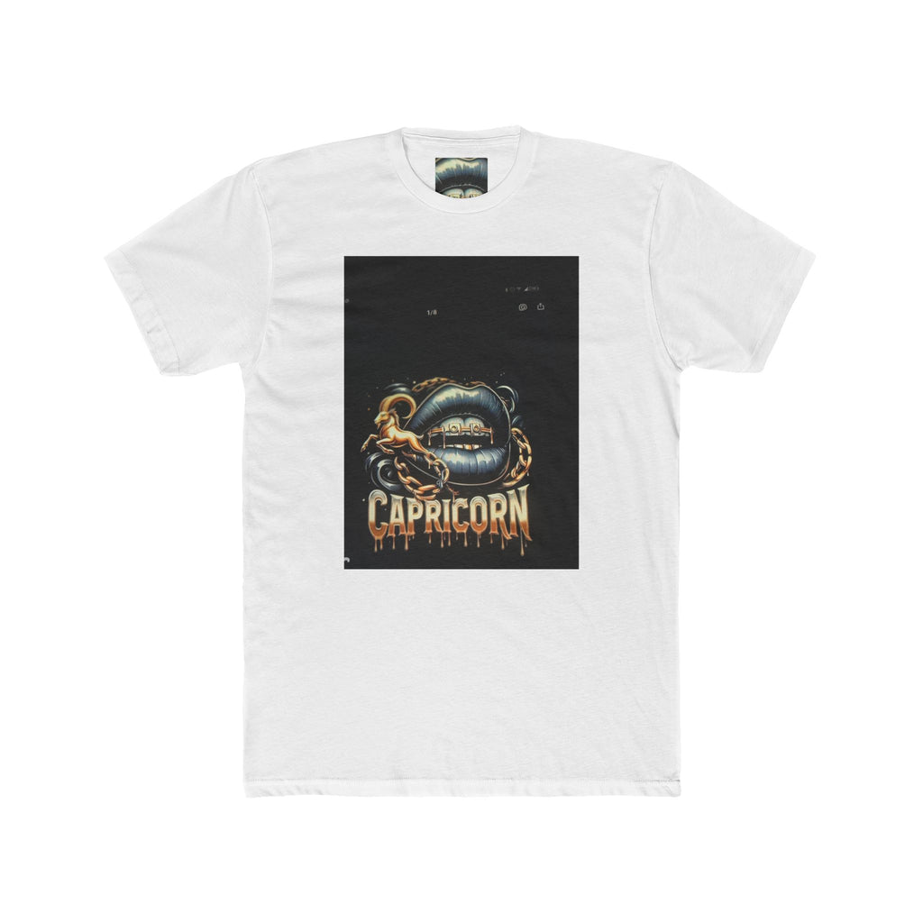 Capricorn Graphic Tee — Retro Zodiac Goat Design