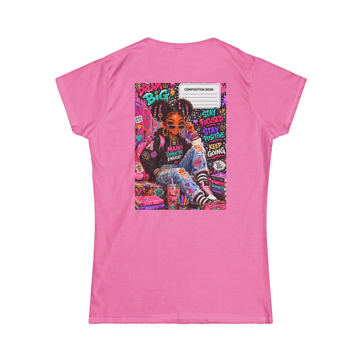 Women's Tee - Blank White Softstyle T‑Shirt (Everyday Casual Staple)