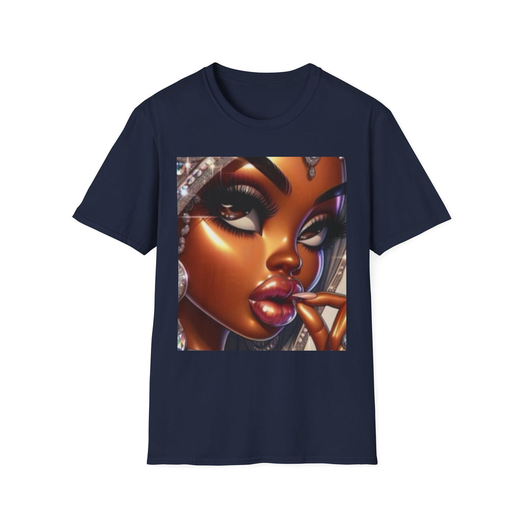 Afro Glam Portrait T-Shirt