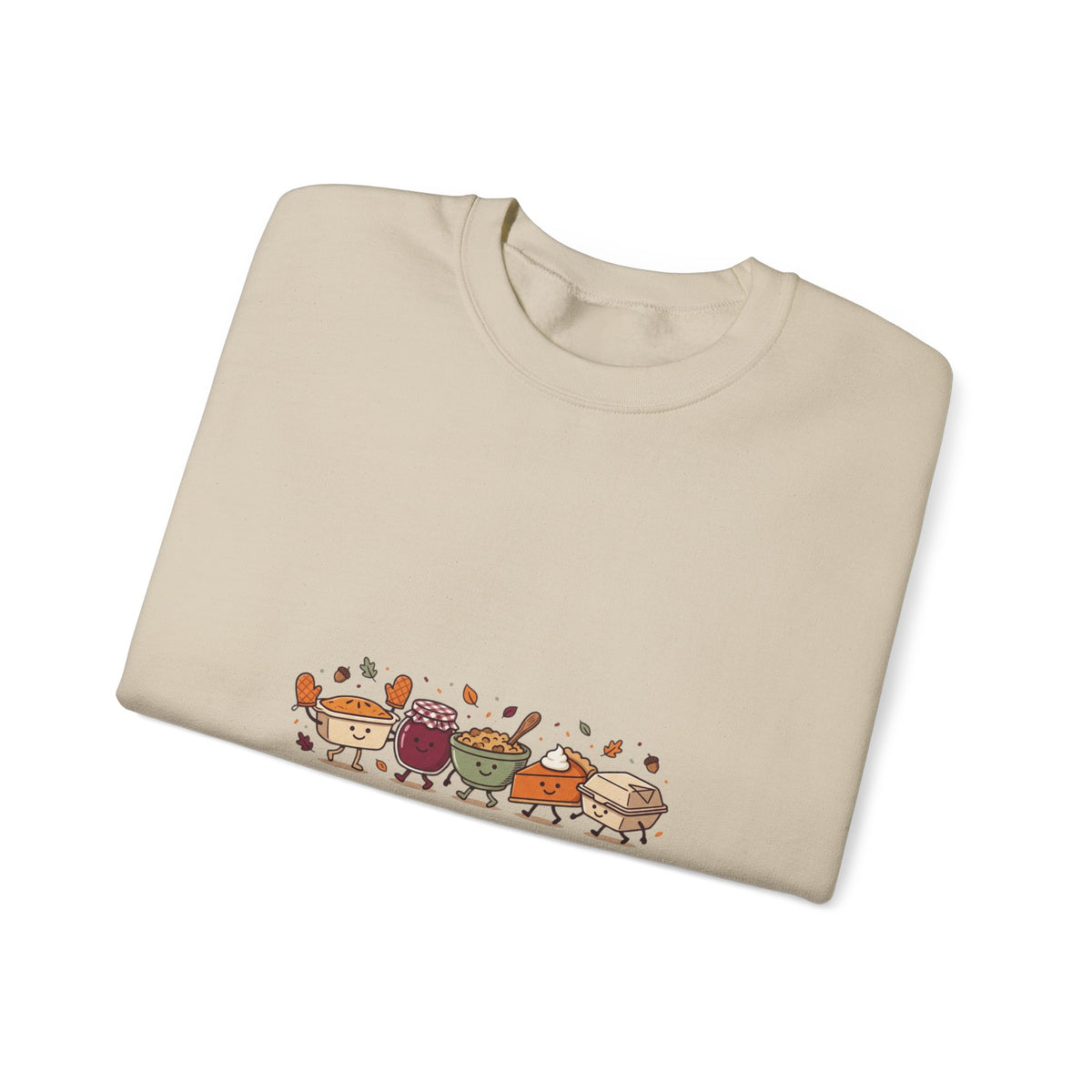 Friendsgiving Crew Sweatshirt | Thanksgiving Turkey Pumpkin Pie Fall Foliage