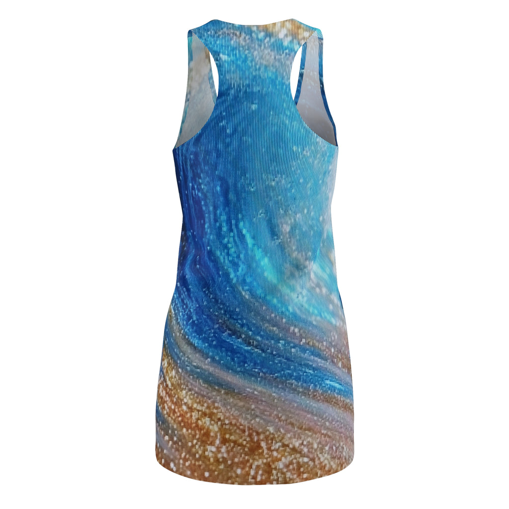 Women's Cut & Sew Racerback Dress (AOP)