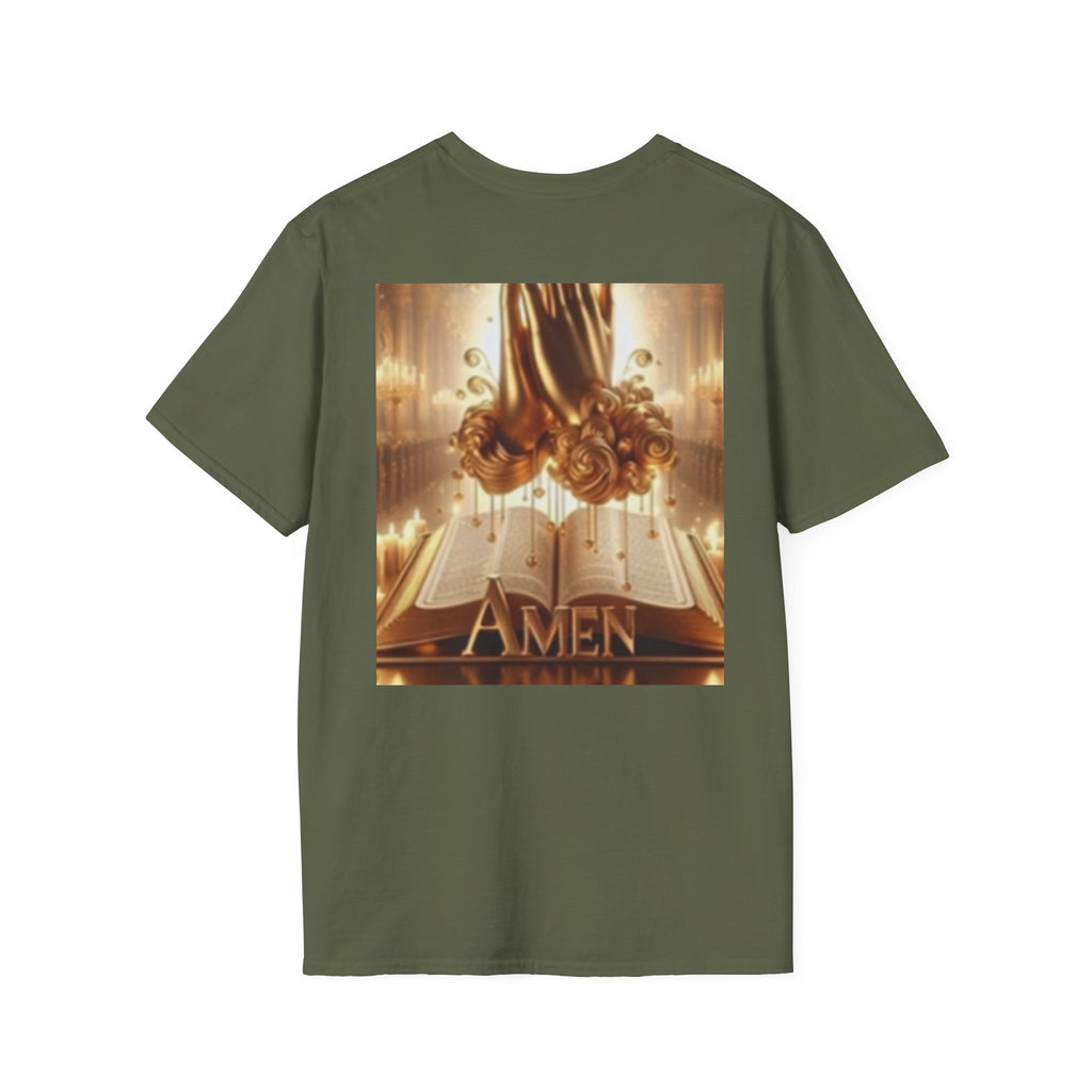 Prayer Hands T‑Shirt – "Amen" Spiritual Faith Tee