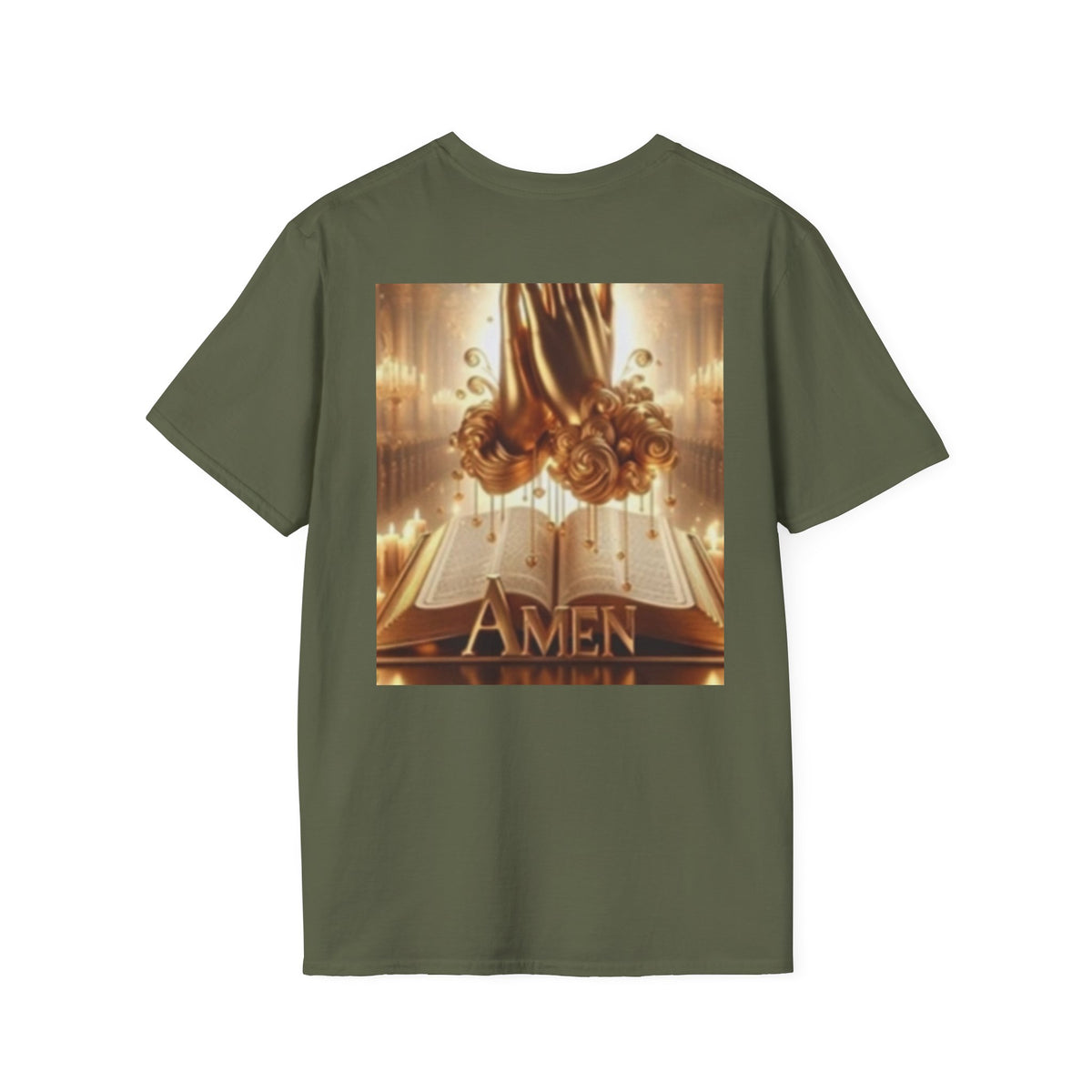 Prayer Hands T‑Shirt – "Amen" Spiritual Faith Tee
