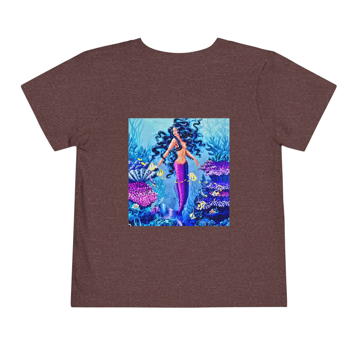 Mermaid Toddler Tee — Colorful Underwater Ocean Playtop