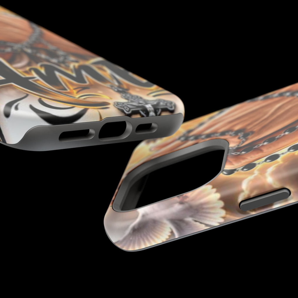 Praying Hands Rosary Magnetic Impact Phone Case