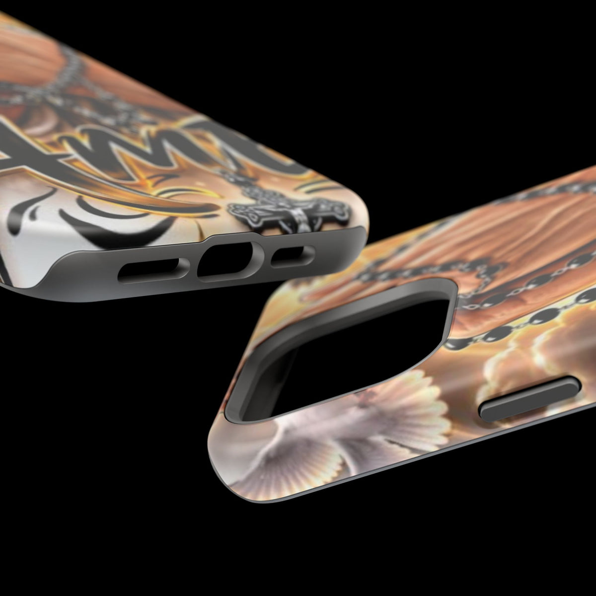 Praying Hands Rosary Magnetic Impact Phone Case