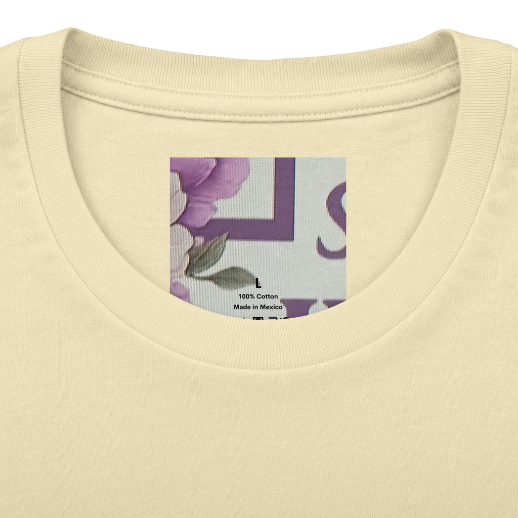 Christian Tee — "Blessed by God, Saved by Jesus, Filled by the Spirit" Floral Cross