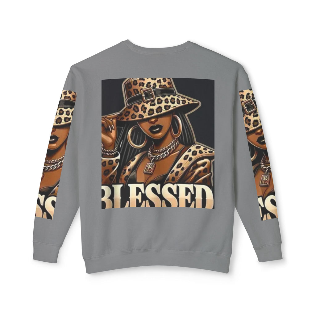 Blessed Leopard Femme Crewneck Sweatshirt