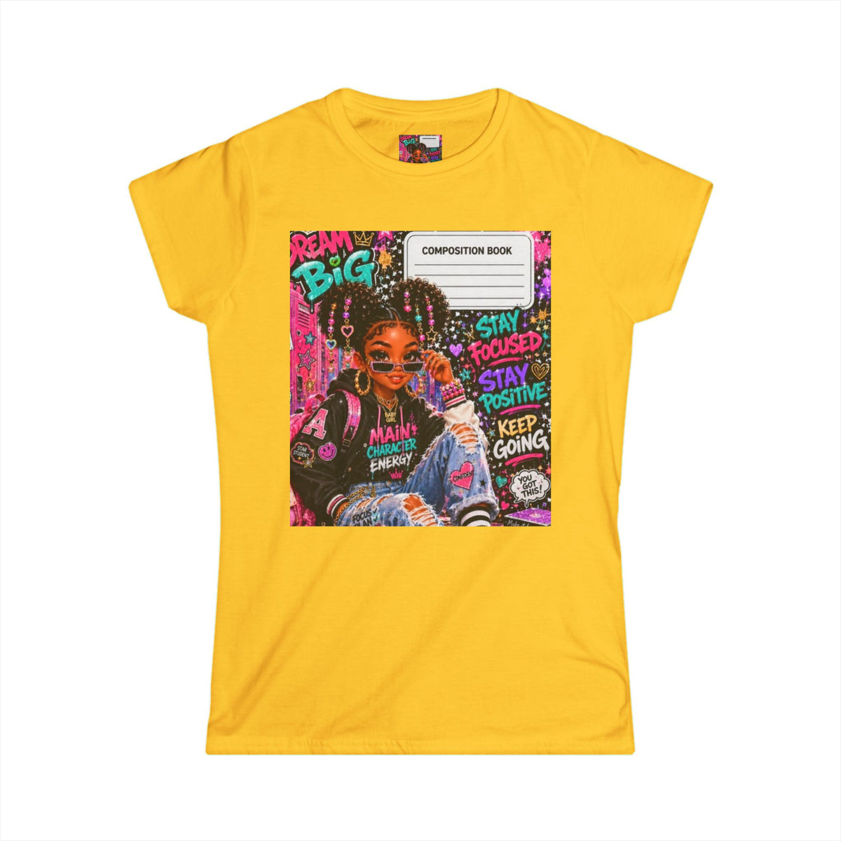 Women's Tee - Blank White Softstyle T‑Shirt (Everyday Casual Staple)