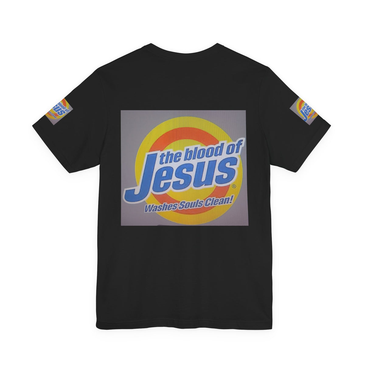 Christian T-Shirt - "The Blood of Jesus Washes Souls Clean" Graphic Tee