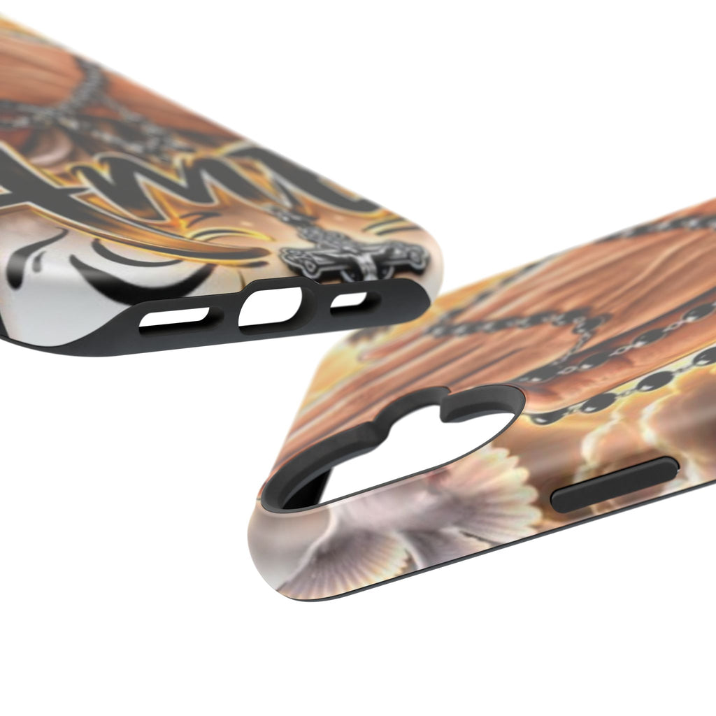 Praying Hands Rosary Magnetic Impact Phone Case
