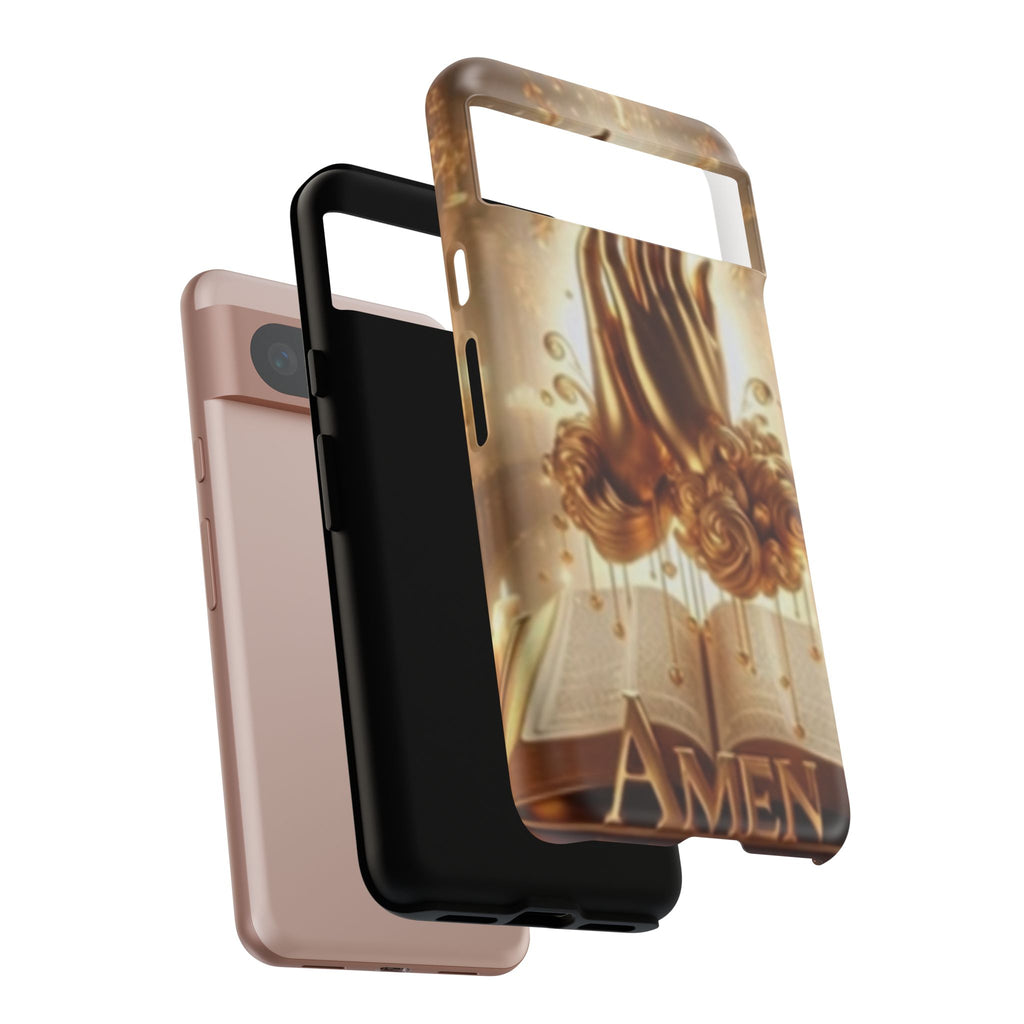 Prayer Hands 'Amen' Phone Case - Religious Christian iPhone Case