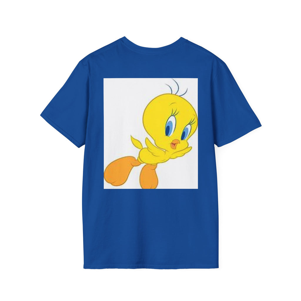 Cartoon Yellow Bird T-Shirt — Cute Tweety Graphic Tee