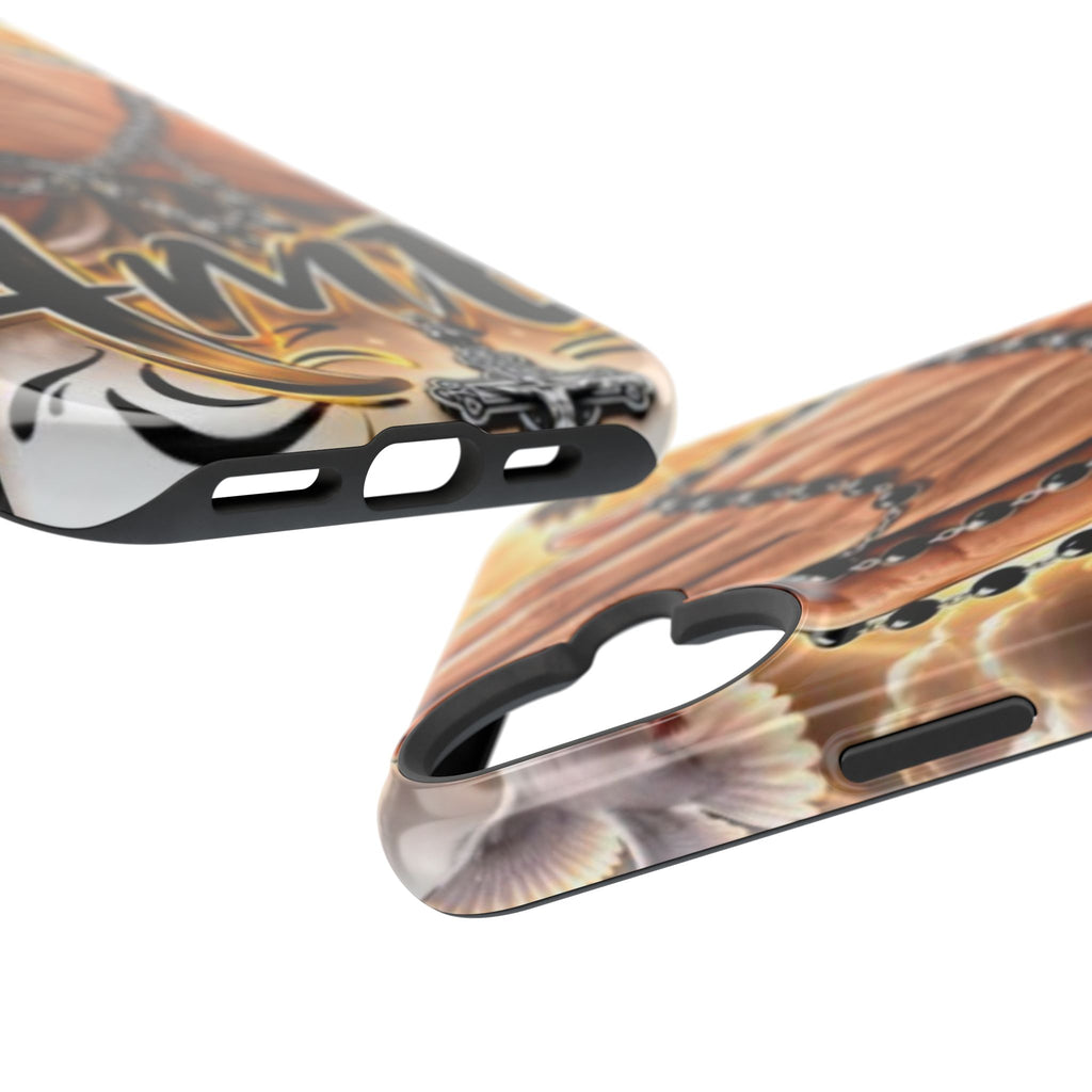 Praying Hands Rosary Magnetic Impact Phone Case
