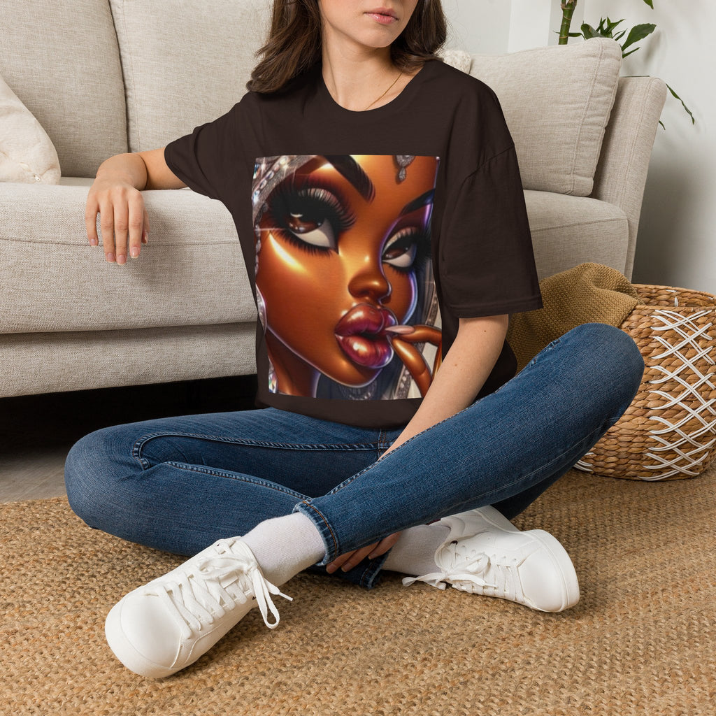 Afro Glam Portrait T-Shirt