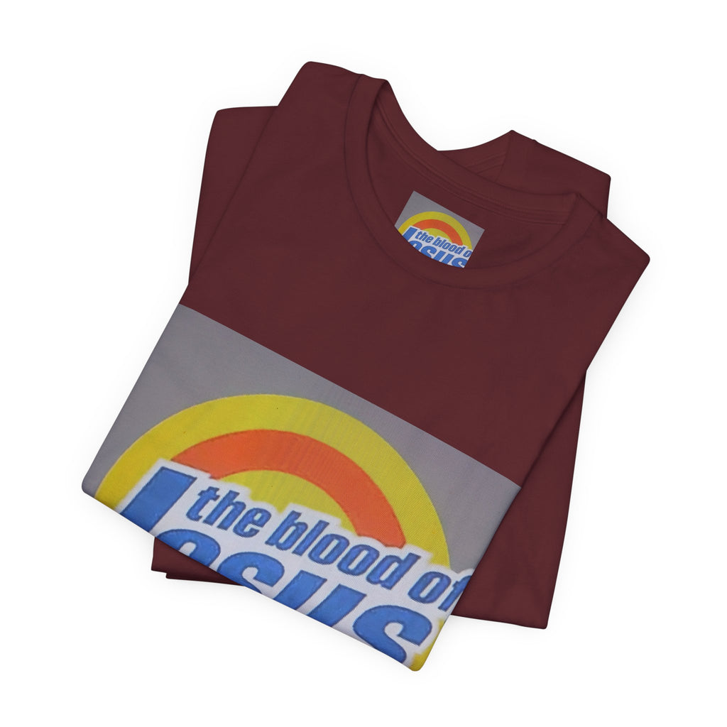 Christian T-Shirt - "The Blood of Jesus Washes Souls Clean" Graphic Tee