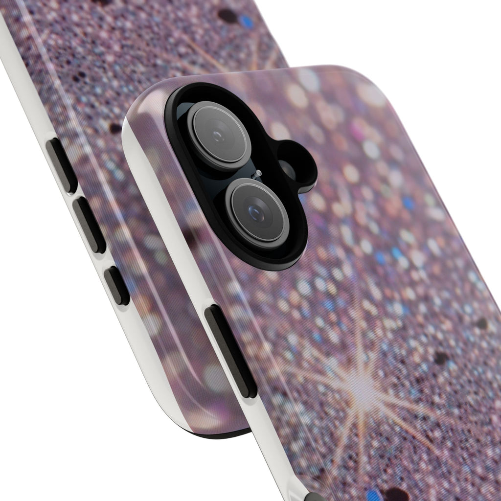 Sparkling Pink Glitter Tough Phone Case