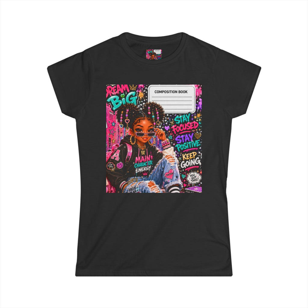 Women's Tee - Blank White Softstyle T‑Shirt (Everyday Casual Staple)