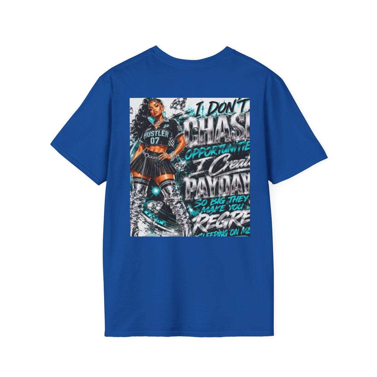 Hustler 'I Don't Chase Opportunities' Graphic T-Shirt