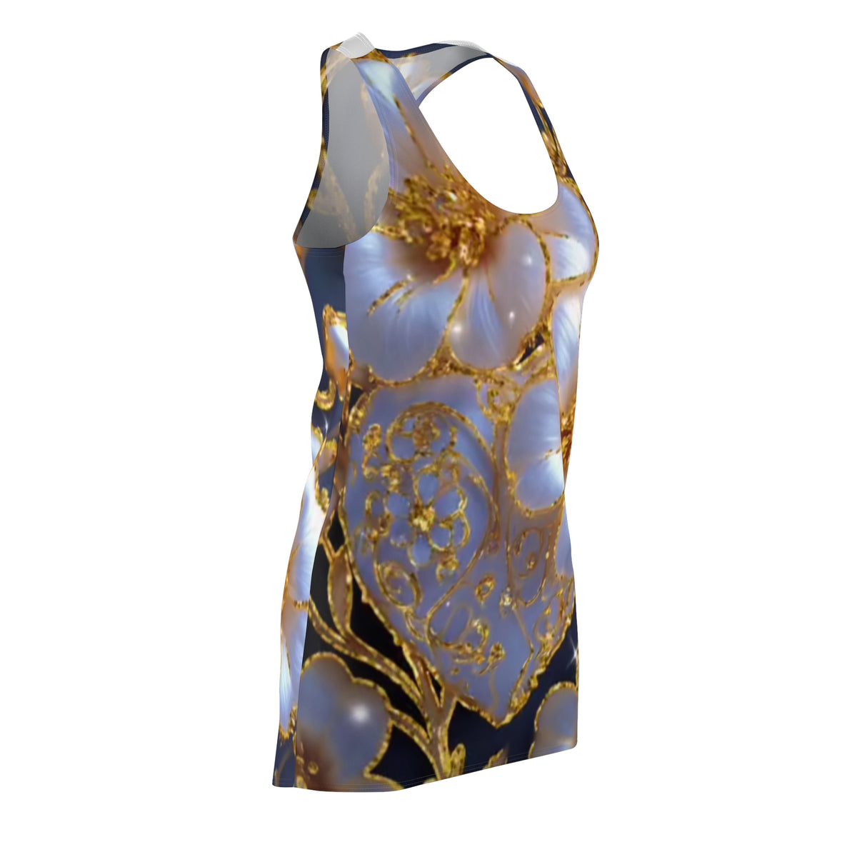 Women's Cut & Sew Racerback Dress (AOP)