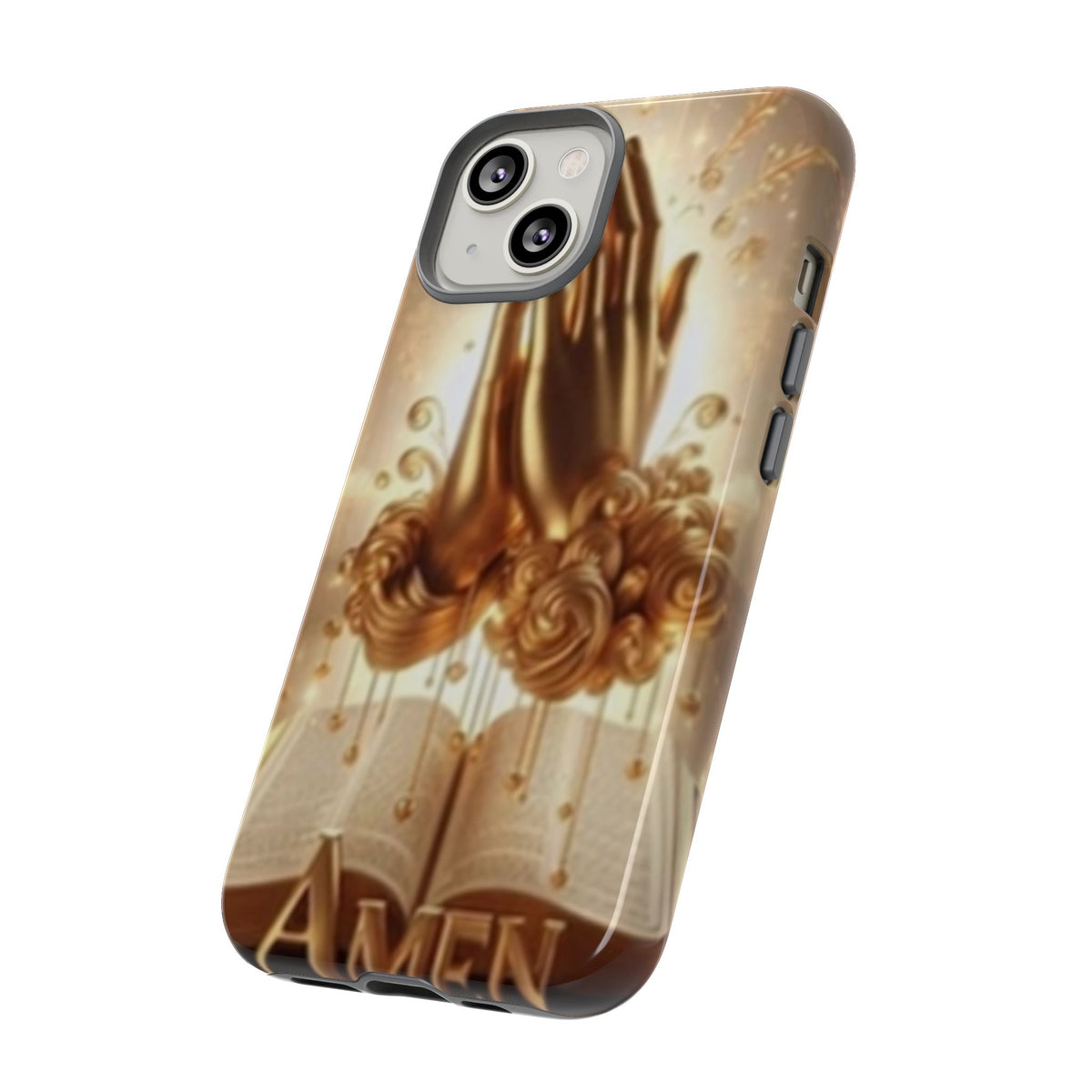 Prayer Hands 'Amen' Phone Case - Religious Christian iPhone Case