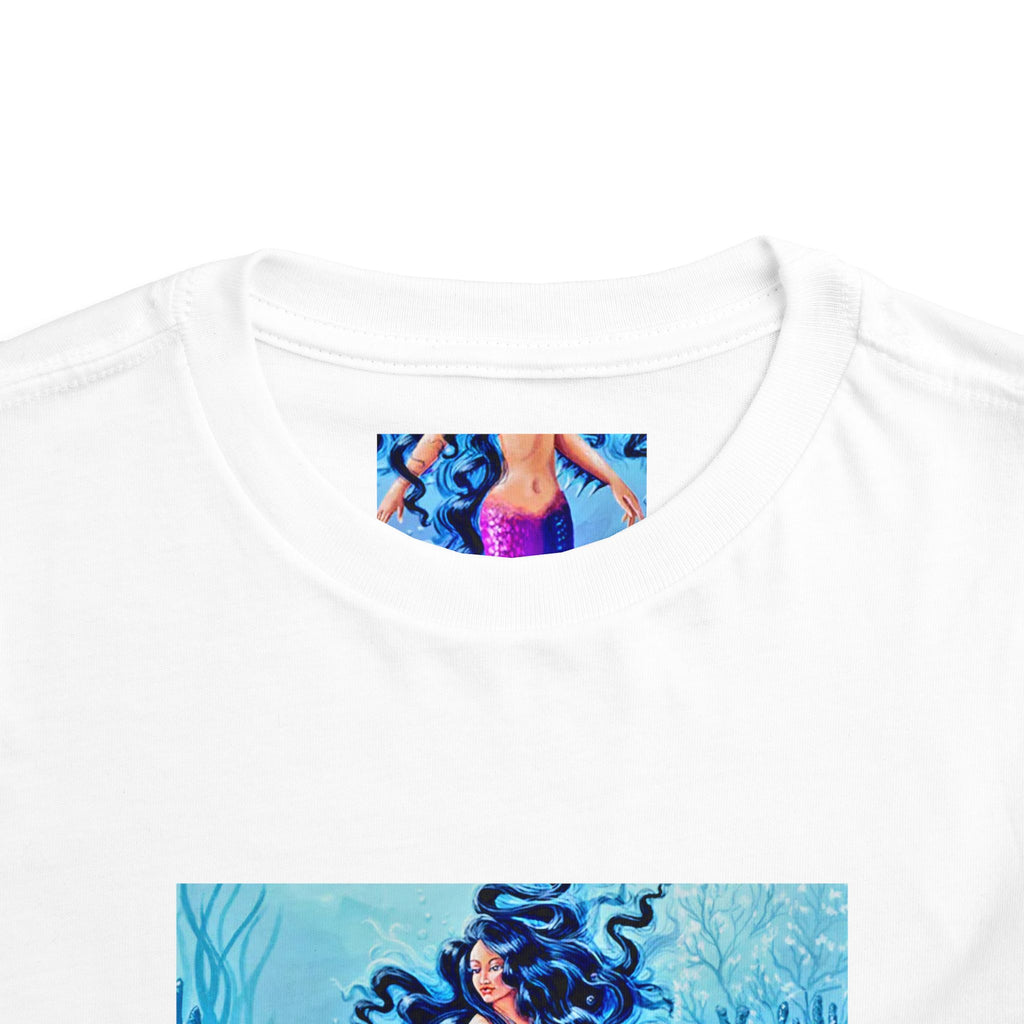 Mermaid Toddler Tee — Colorful Underwater Ocean Playtop