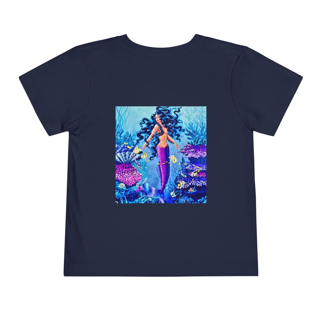 Mermaid Toddler Tee — Colorful Underwater Ocean Playtop