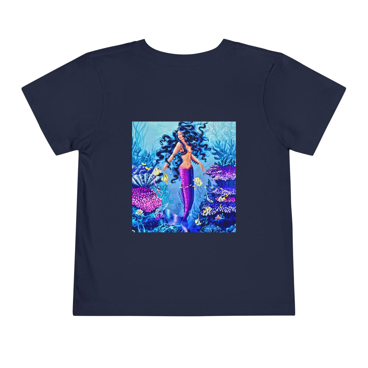 Mermaid Toddler Tee — Colorful Underwater Ocean Playtop