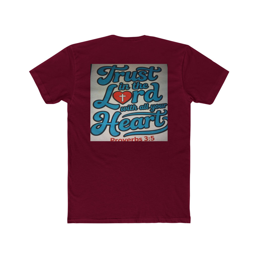 Faith Tee — "Trust in the Lord with all your Heart" Proverbs 3:5