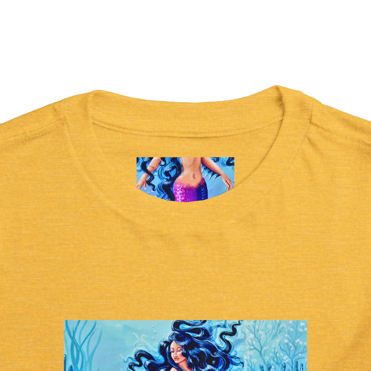 Mermaid Toddler Tee — Colorful Underwater Ocean Playtop
