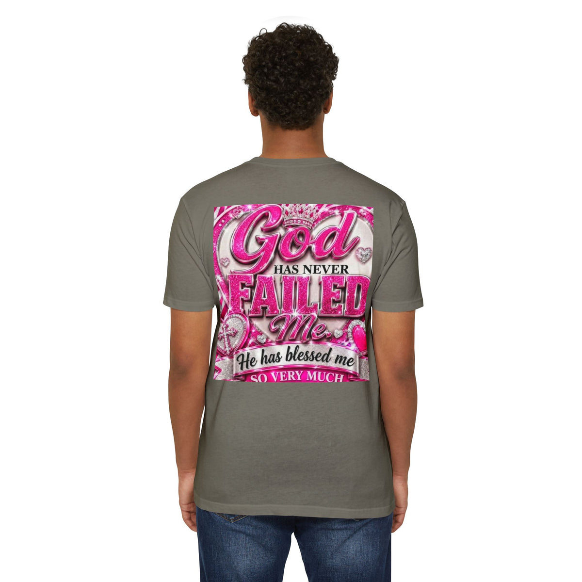 God Has Never Failed Me T-Shirt — Inspirational Christian Faith Tee