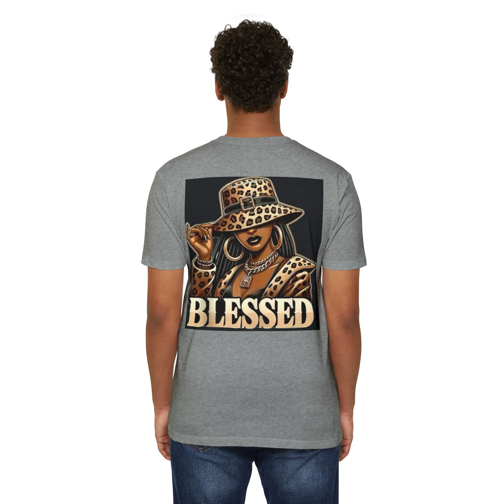 Blessed Leopard Hat T-Shirt