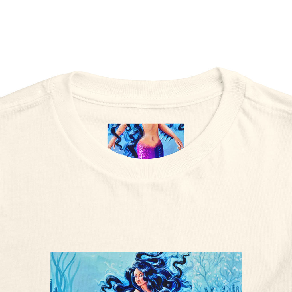 Mermaid Toddler Tee — Colorful Underwater Ocean Playtop