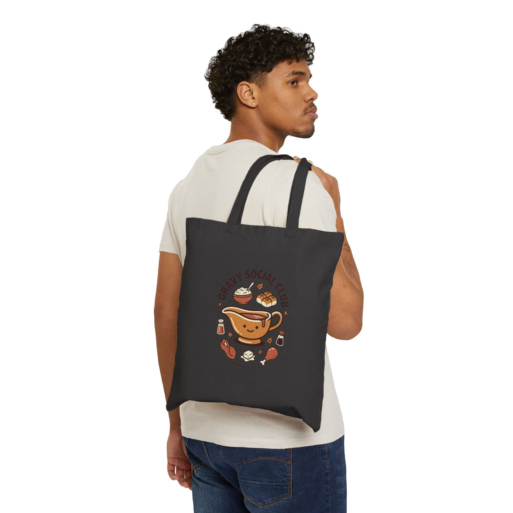 Gravy Social Club Tote | Thanksgiving, Harvest Illustration