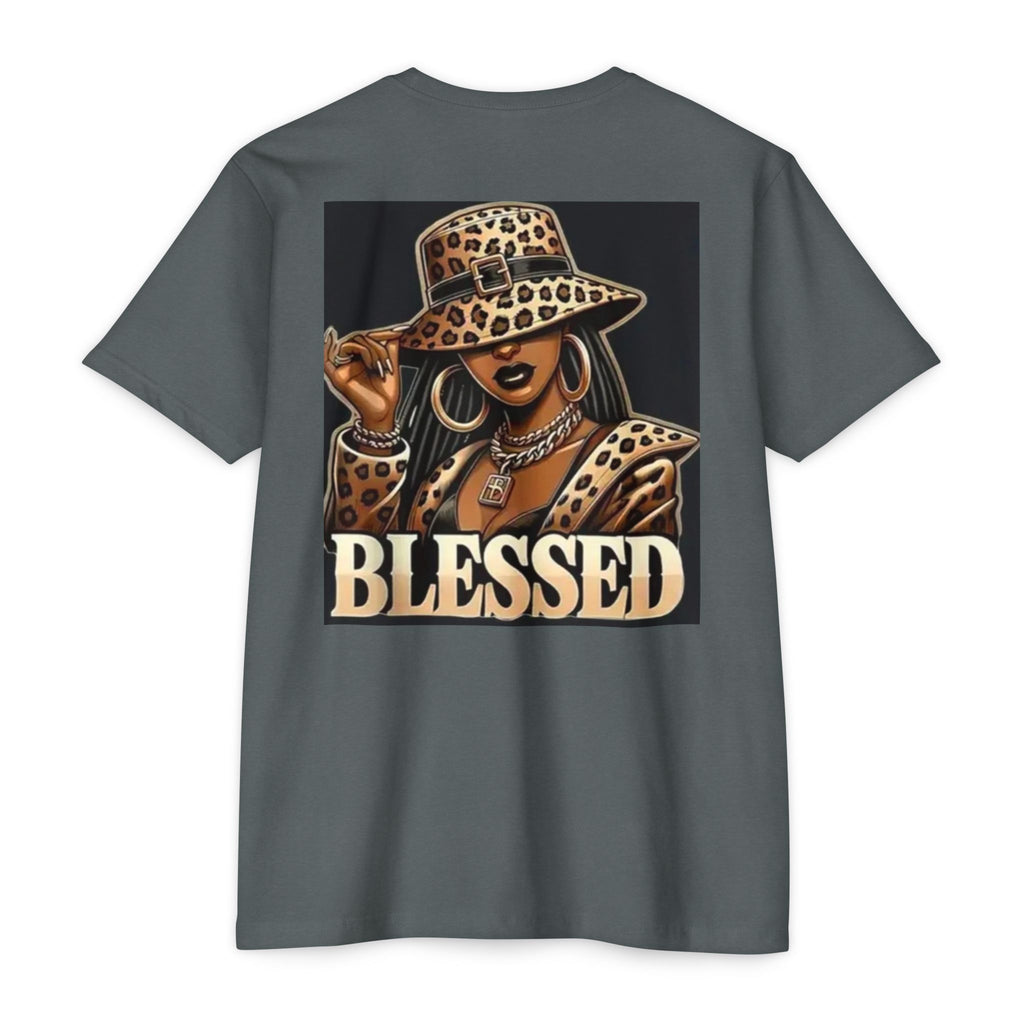 Blessed Leopard Hat T-Shirt