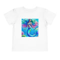 Toddler Mermaid Tee — Colorful Rainbow Sea Princess Short Sleeve Shirt