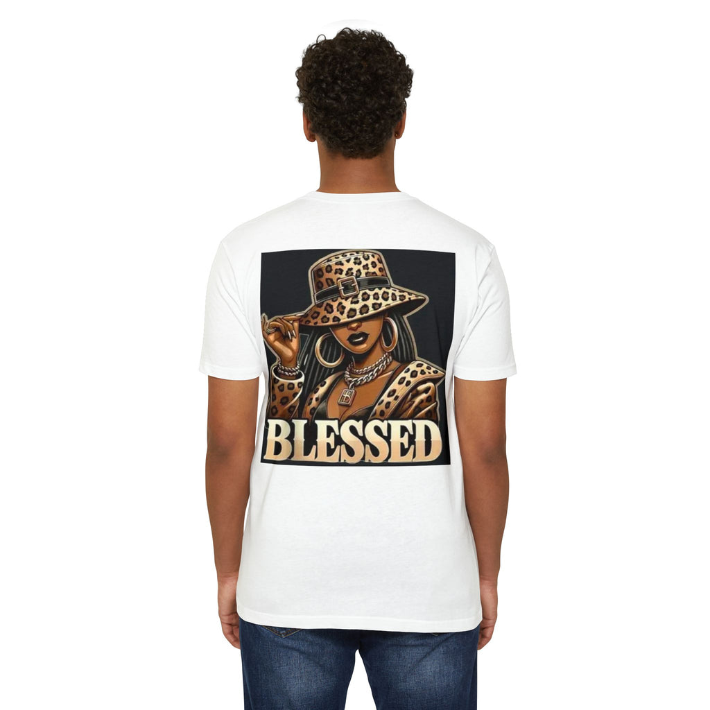 Blessed Leopard Hat T-Shirt